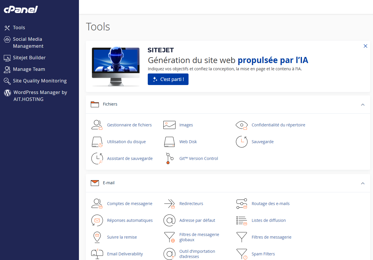 AIT.Web cPanel